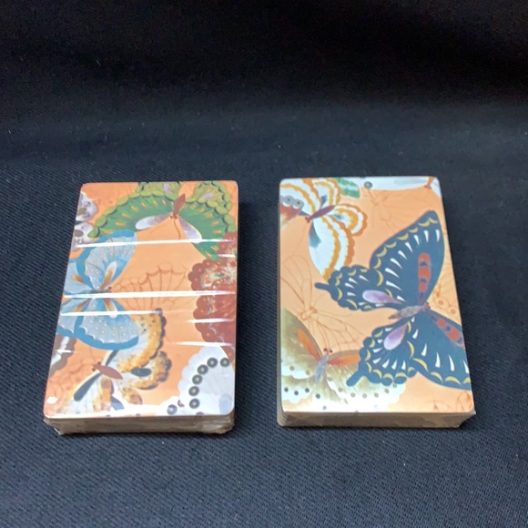 Neiman Marcus porcelain butterfly card case &cards - Picture 12 of 16